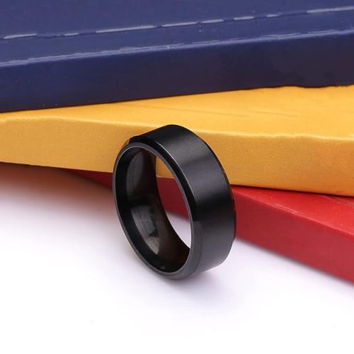 Black Band Ring Men
