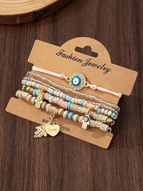 Bracelets Multicolor Crystal Charm
