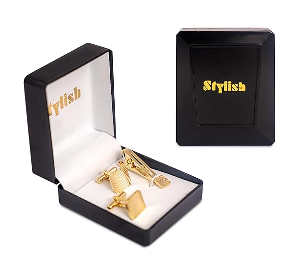 Gold Cufflink Set