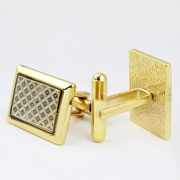 Golden & Silver Cufflinks For Men