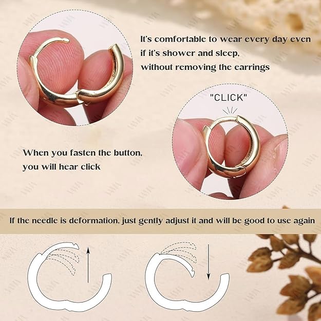 Hoop Earrings Set