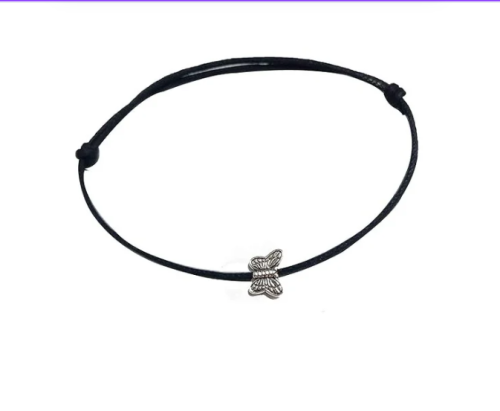 Anklets with oxidised Beads