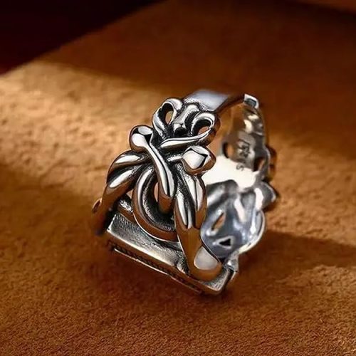 Stylish Silver Ring For Men