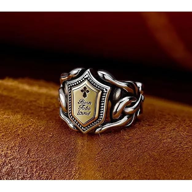 Stylish Silver Ring For Men