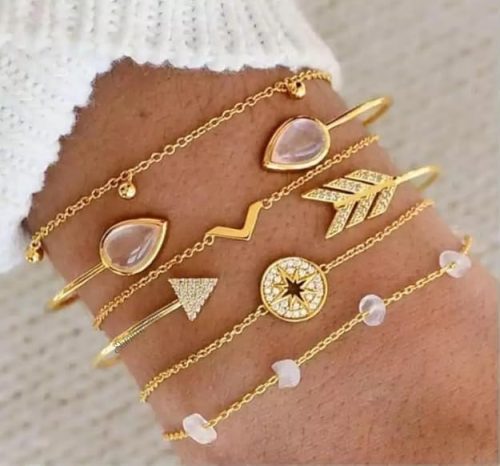 gold plated bangles